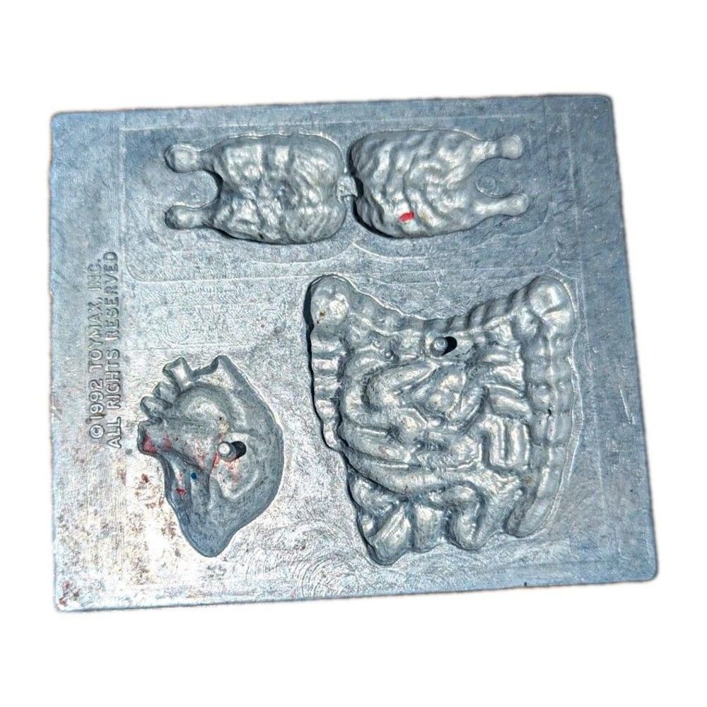 Thingmaker Creepy Crawlers Body Parts Heart And Intestines Vintage Molds